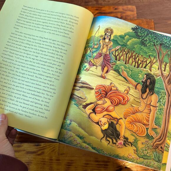 Karna The Greatest Archer In The World Indian Stories For Children Hardcover - Picture 7 of 11